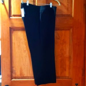 NWT WHBM ankle pants black sz 16